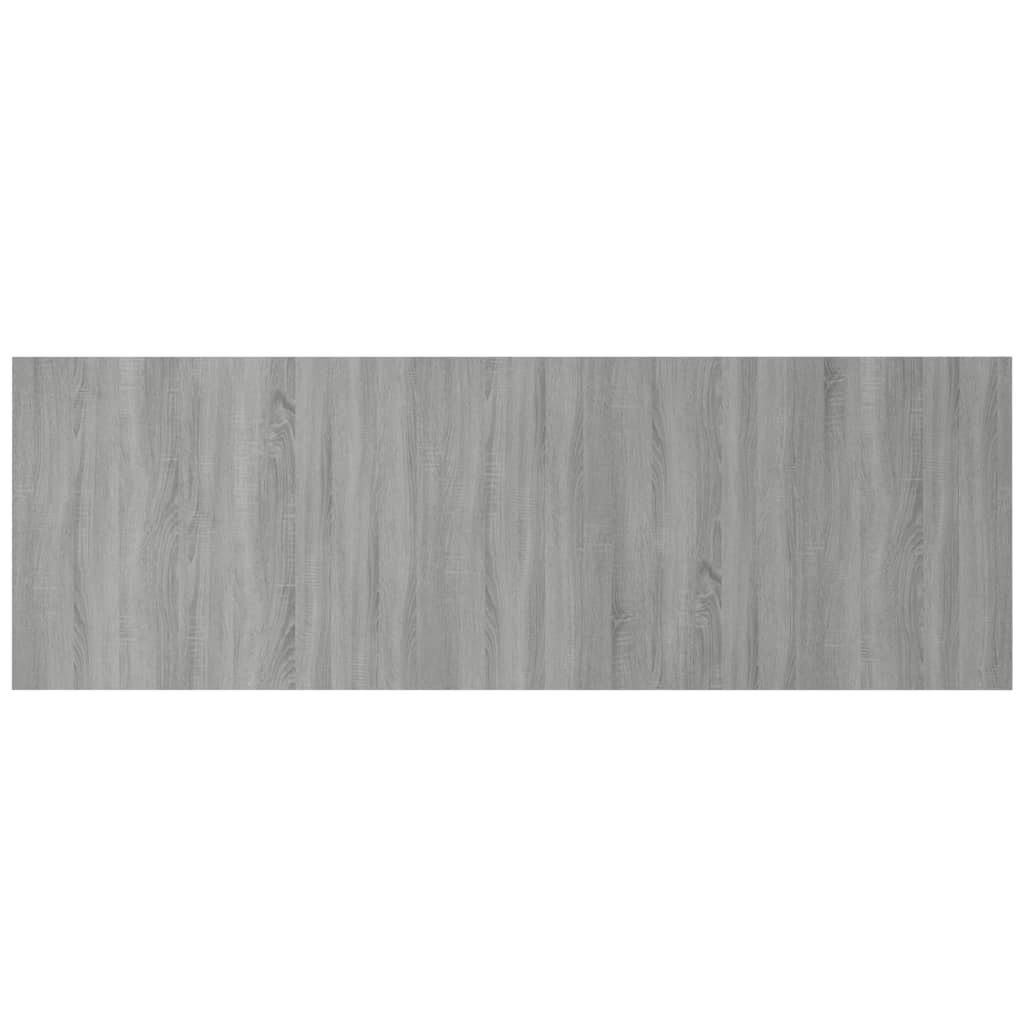 vidaXL Čelo postele sivé sonoma 240x1,5x80 cm spracované drevo