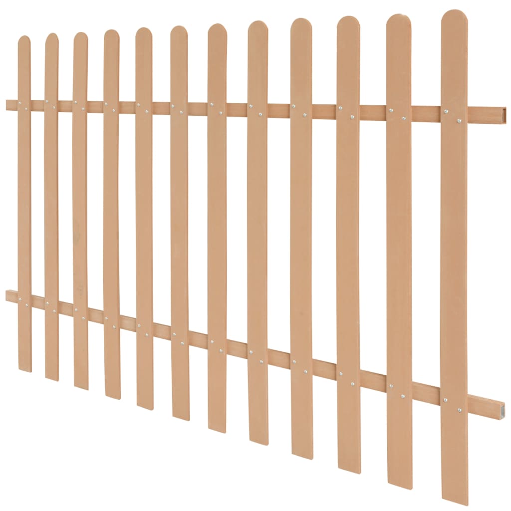 vidaXL Latkový plot, WPC 200x120 cm