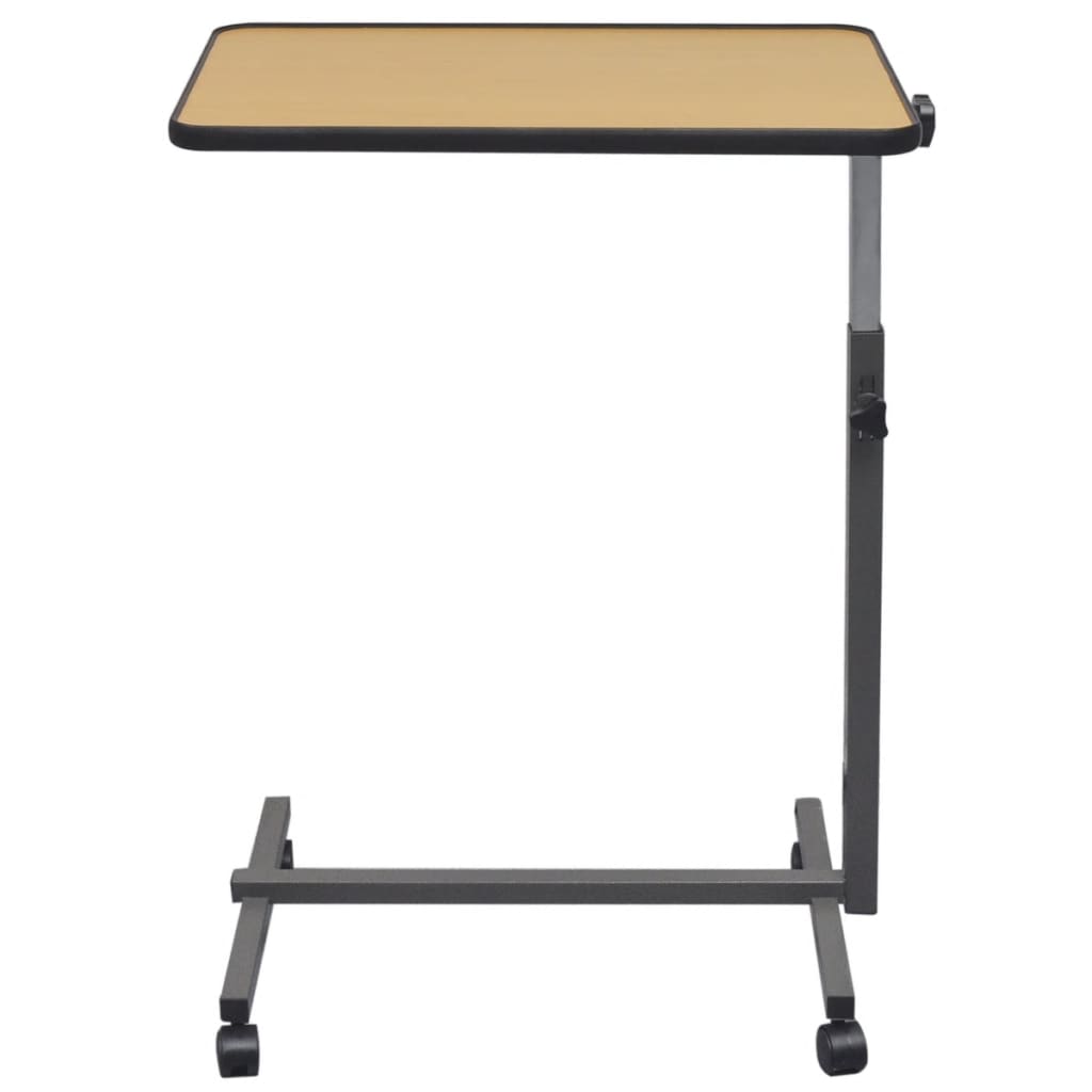 vidaXL Prenosný stolík na notebook, hnedý