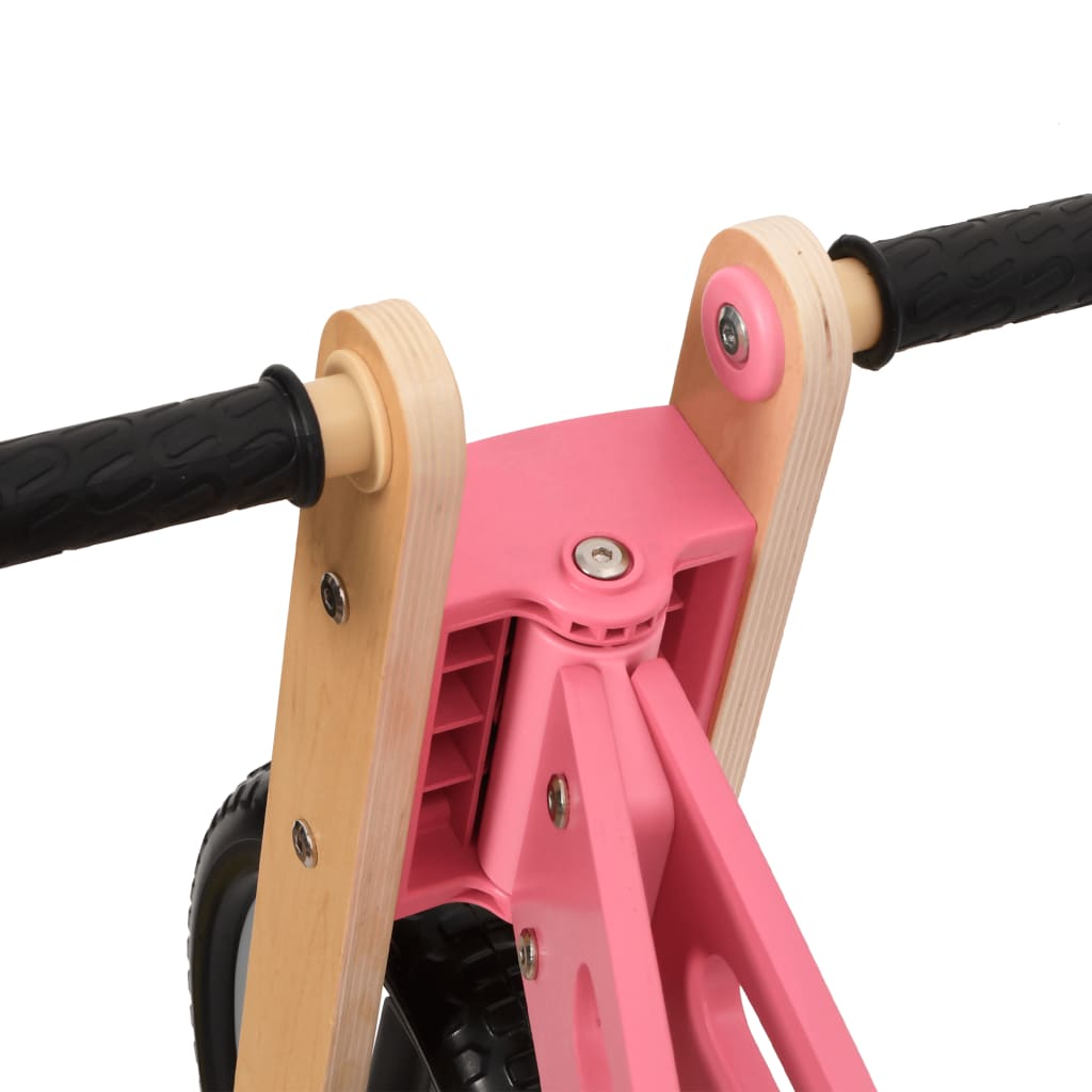 vidaXL Balančný bicykel pre deti ružový