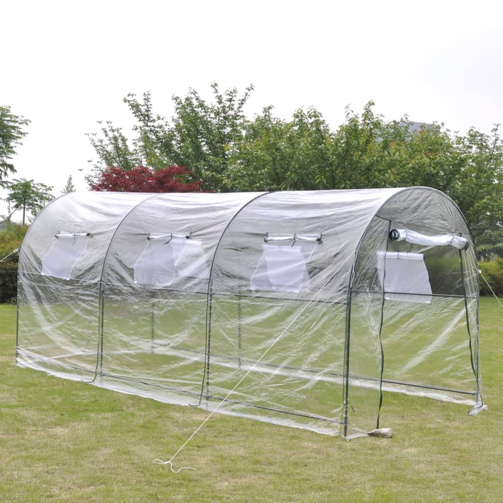 vidaXL Záhradný skleník/veľký prenosný fóliovník