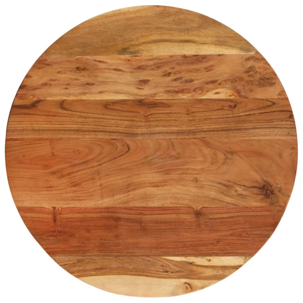 vidaXL Príručný stolík 60x(42-62)cm masívne akáciové drevo a liatina