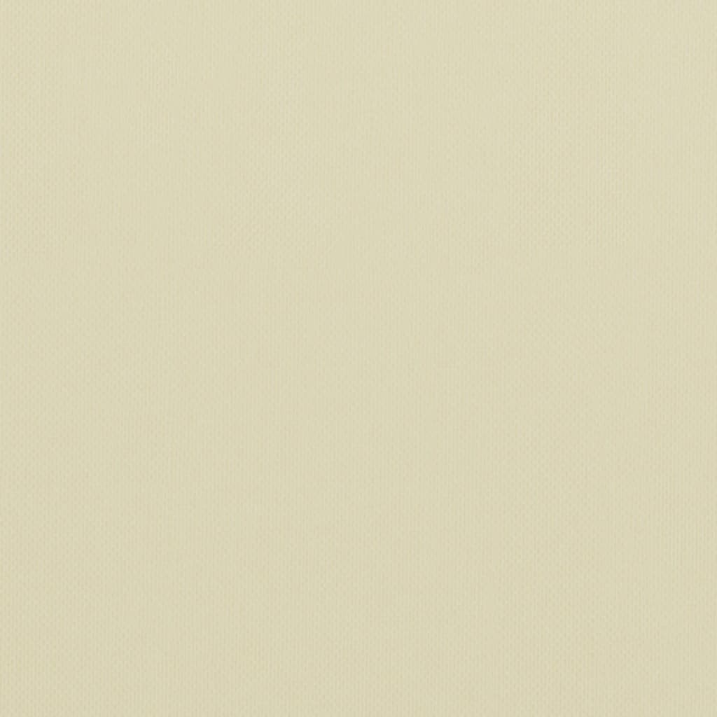vidaXL Balkónová markíza, krémová 90x300 cm, oxfordská látka