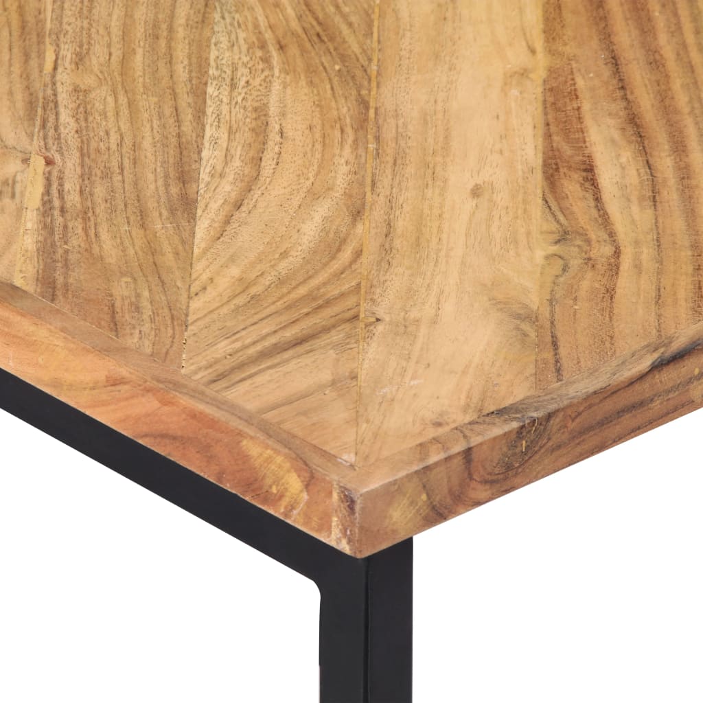 vidaXL Konferenčný stolík 110x110x36 cm masívne akáciové drevo