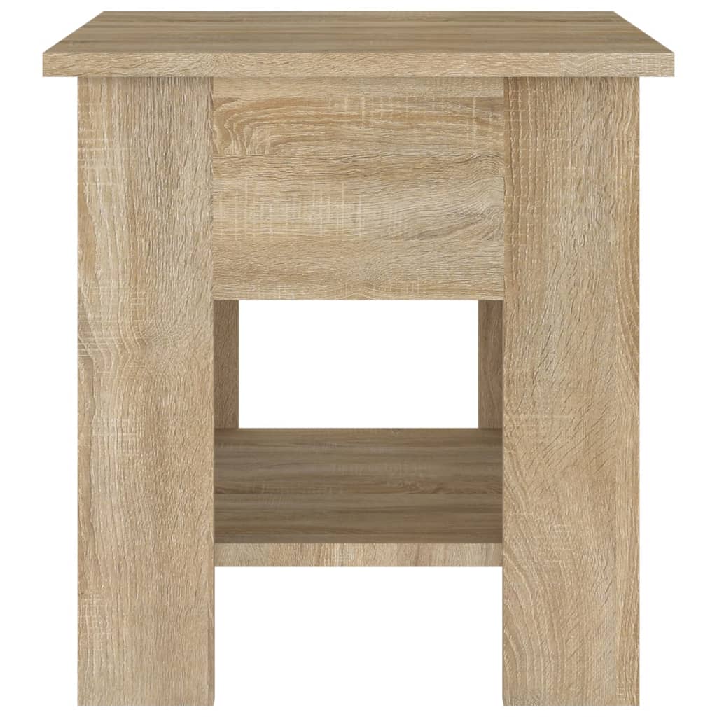 vidaXL Konferenčný stolík dub sonoma 40x40x42 cm kompozitné drevo