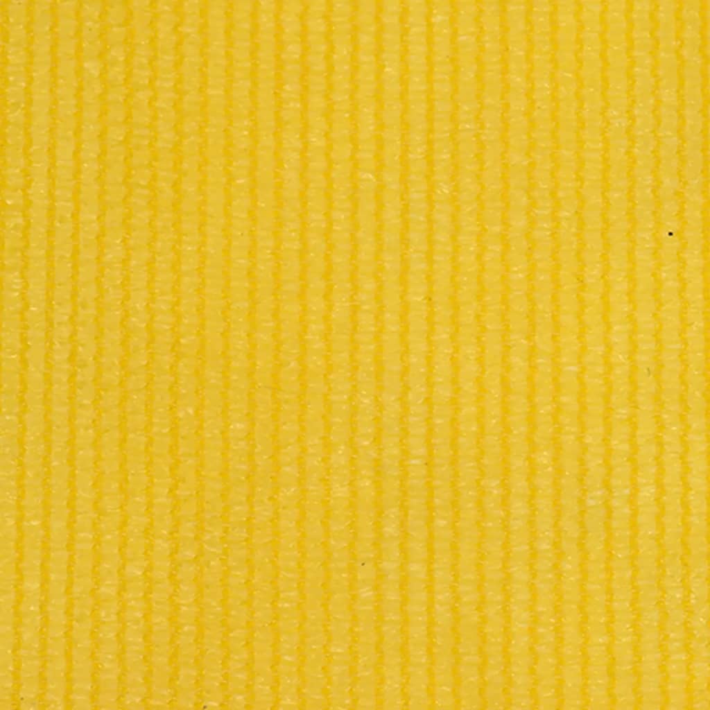 vidaXL Vonkajšia zatemňovacia roleta 100x140 cm žltá HDPE