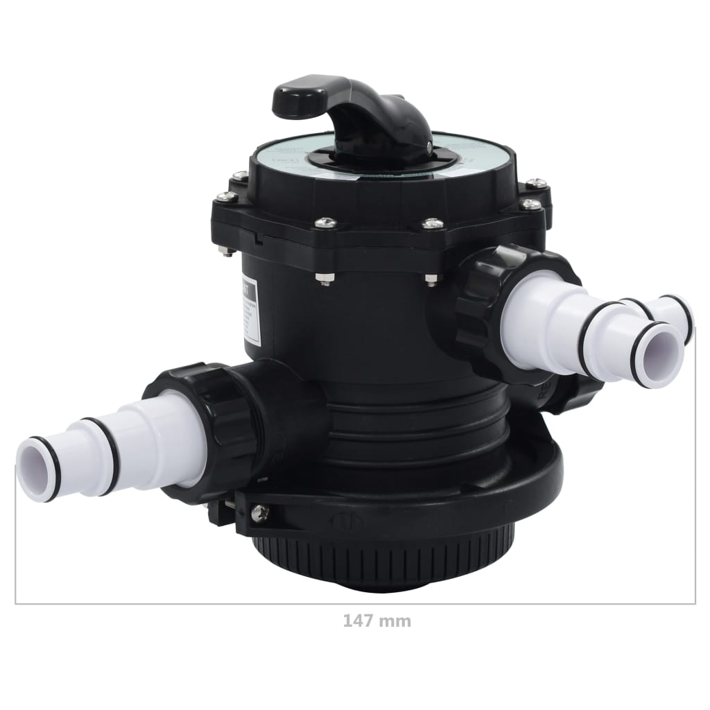 vidaXL Viacsmerový ventil pre pieskový filter ABS 1,5" 6-cestný