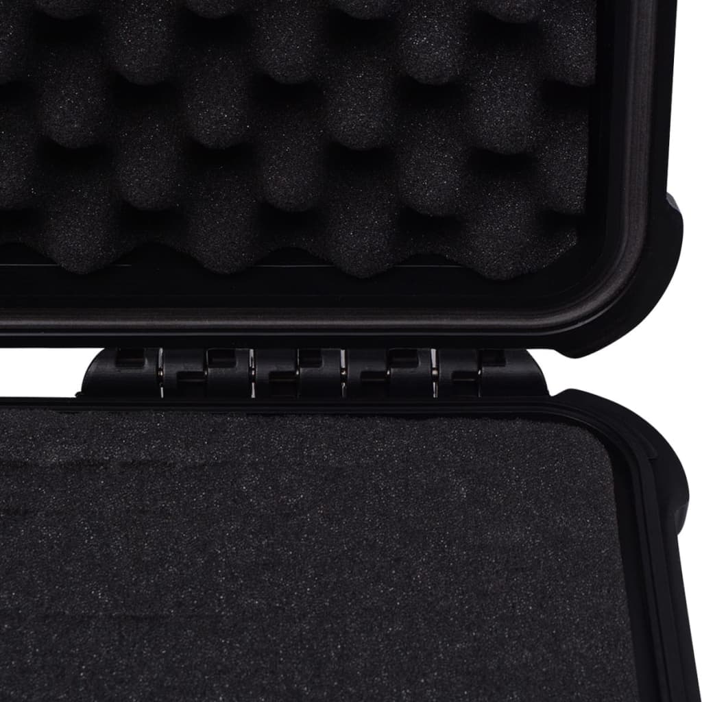 vidaXL Ochranný kufrík na náradie, čierny 40,6x33x17,4 cm