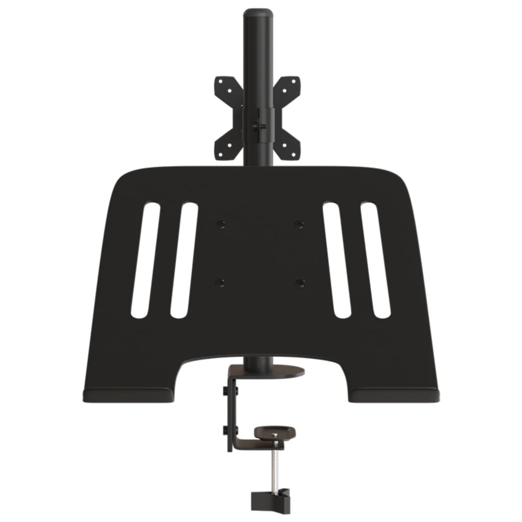 vidaXL Držiak monitora čierny oceľový VESA 75/100 mm