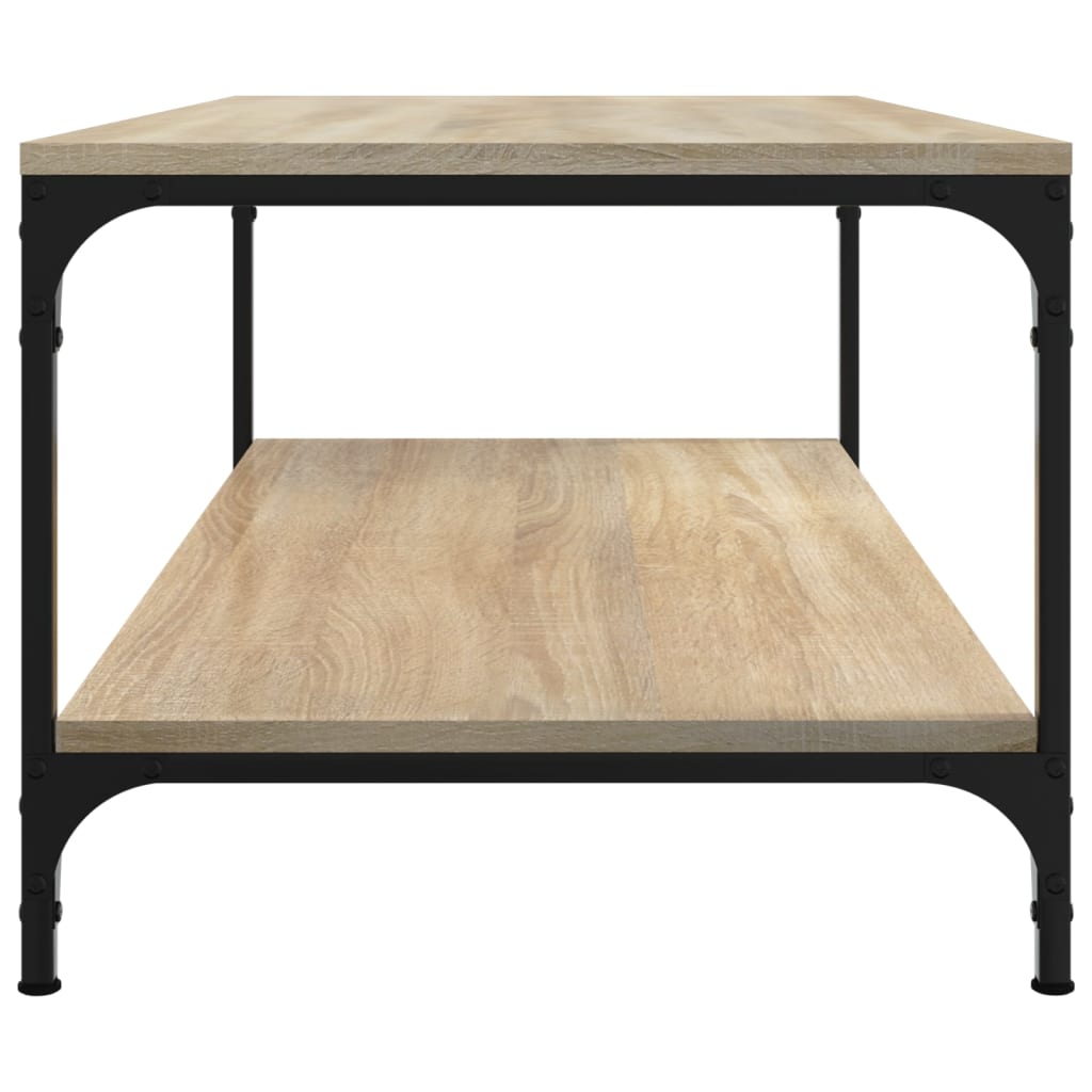 vidaXL Konferenčný stolík dub sonoma 100x50x40 cm spracované drevo