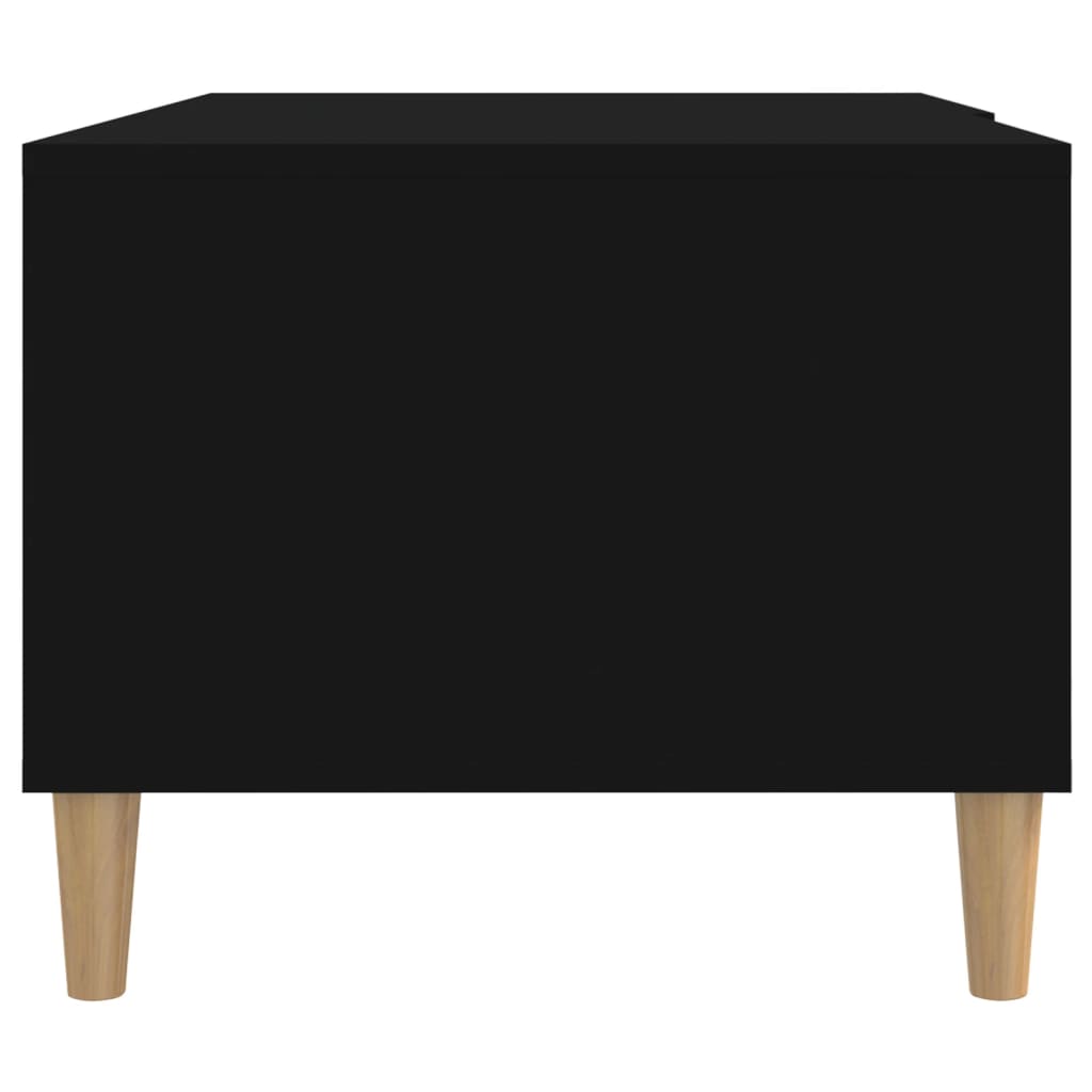 vidaXL Konferenčný stolík čierny 89,5x50x40 cm spracované drevo