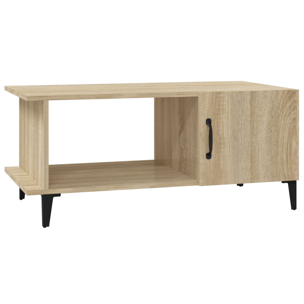 vidaXL Konferenčný stolík dub sonoma 90x50x40 cm spracované drevo