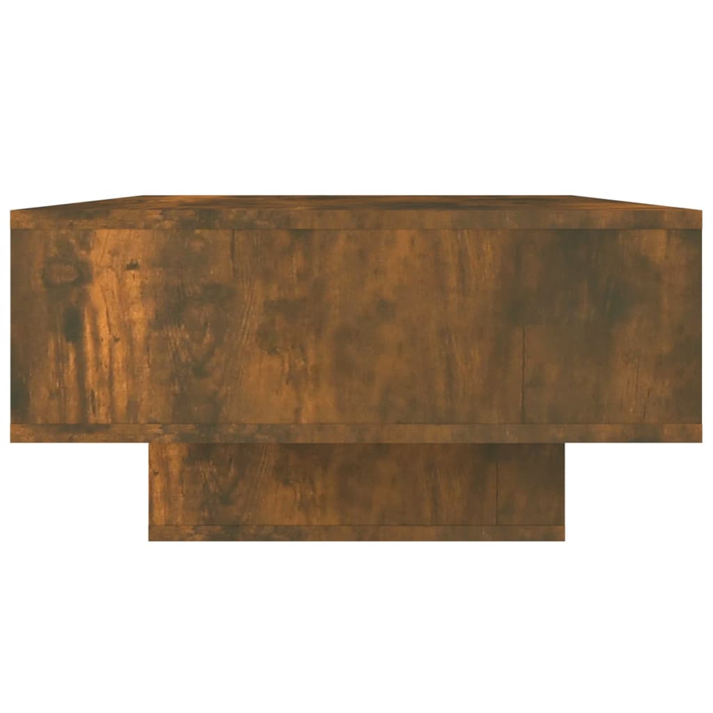 vidaXL Konferenčný stolík dymový dub 105x55x32 cm spracované drevo