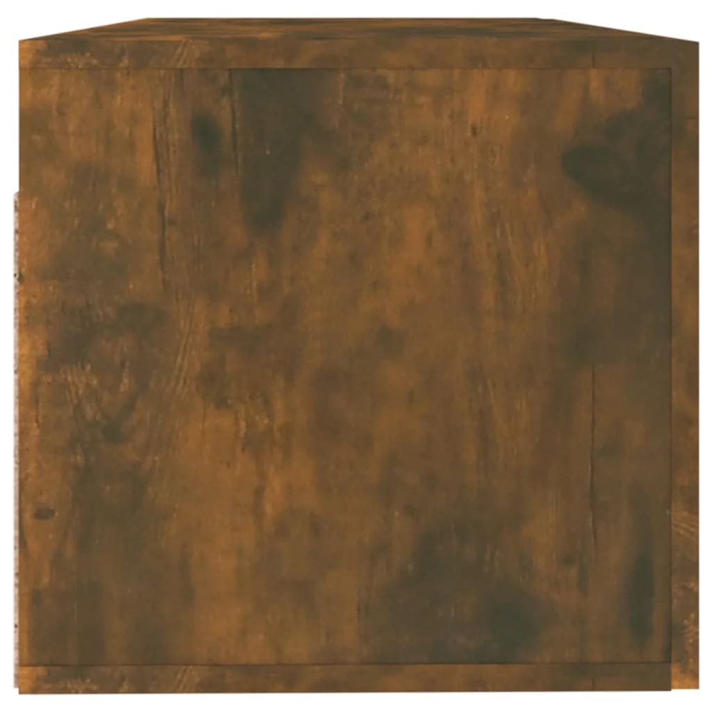 vidaXL Nástenná skrinka dymový dub 100x36,5x35 cm spracované drevo