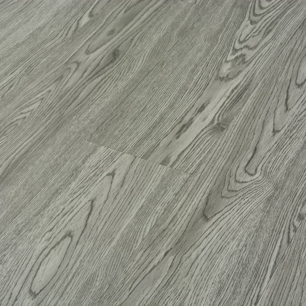 vidaXL Samolepiace podlahové dosky 4,46 m², 3 mm, PVC, sivé