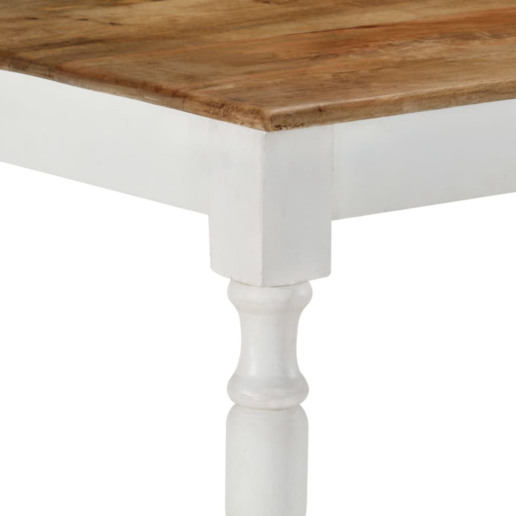 vidaXL Jedálenský stôl 110x60x76 cm mangovníkový masív