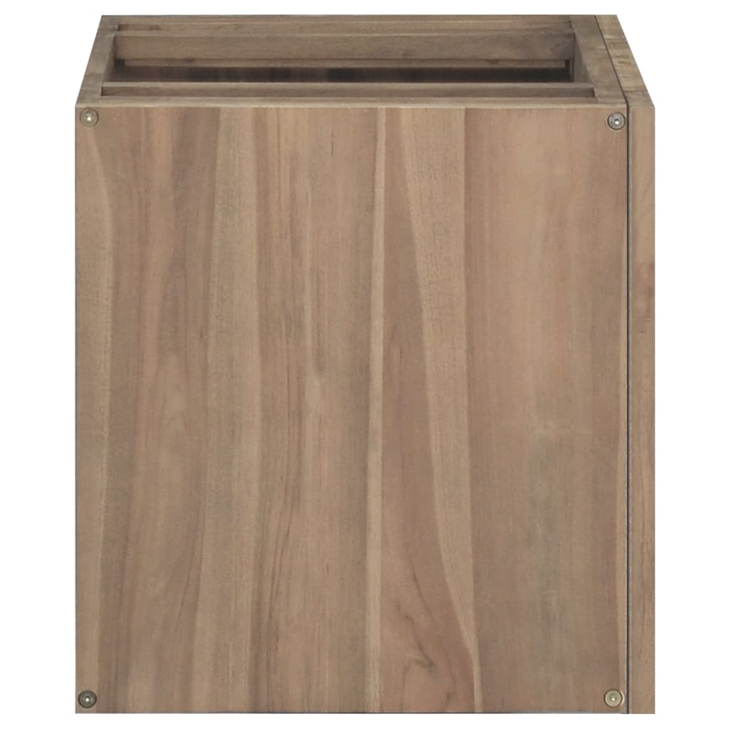 vidaXL Nástenná kúpeľňová skrinka 60x39x40 cm masívne tíkové drevo