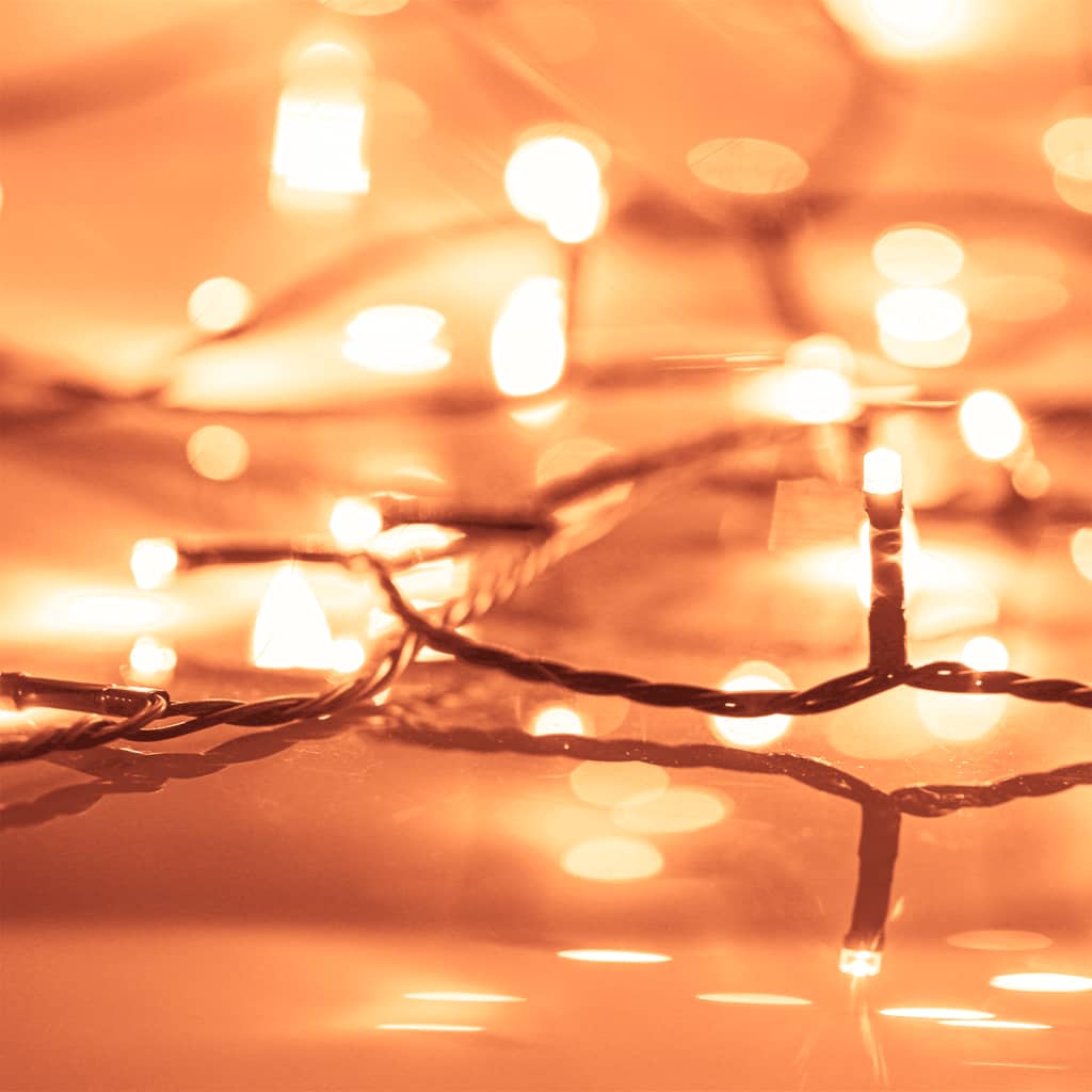 vidaXL Úzky vianočný stromček 300 LED, zasnežený 270 cm