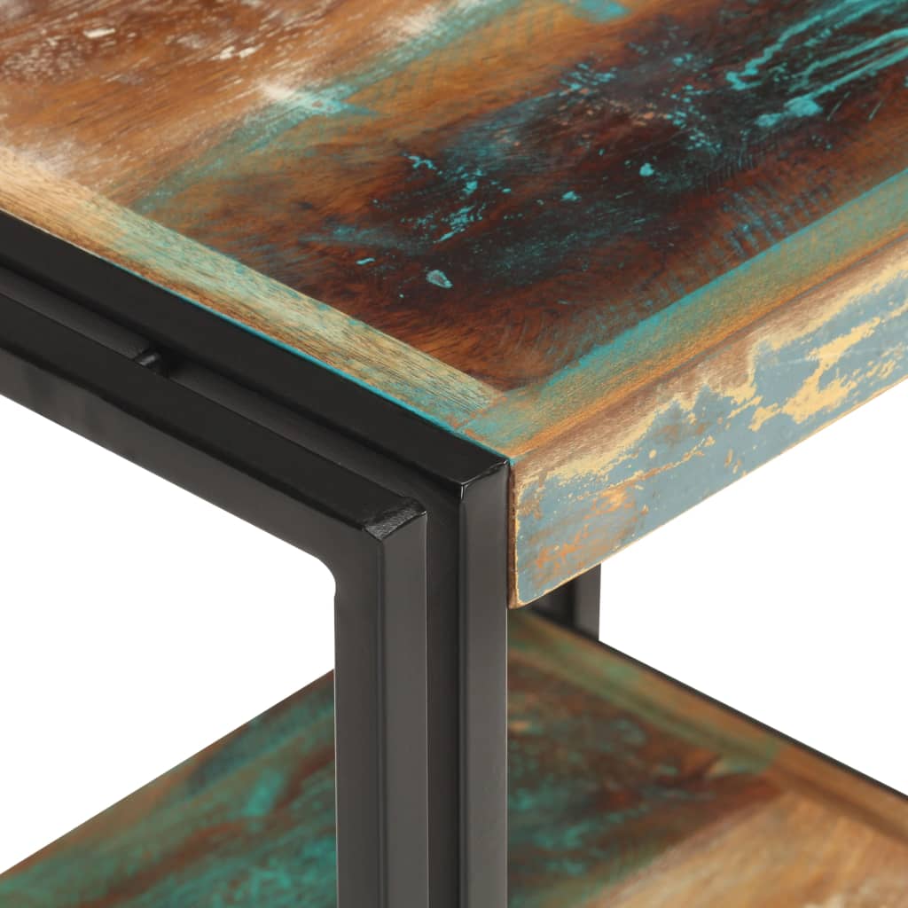 vidaXL Príručný stolík 40x30x40 cm recyklovaný masív
