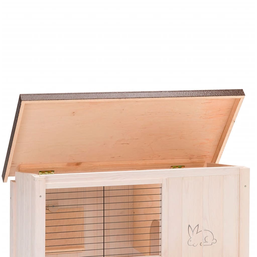 Ferplast Králikáreň Ranch 100 Basic biela 92x47x81 cm 57090000