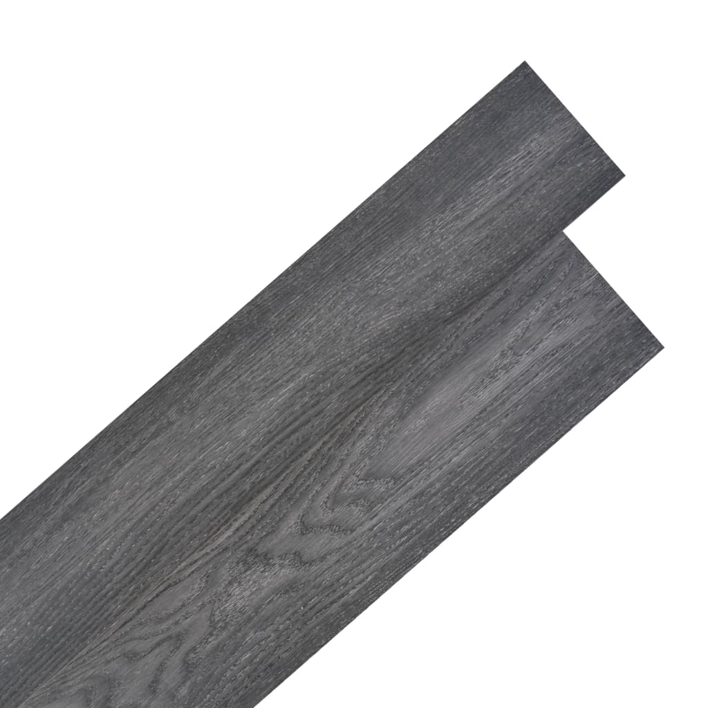 vidaXL Samolepiace podlahové dosky z PVC 2,51 m², 2 mm čierne a biele
