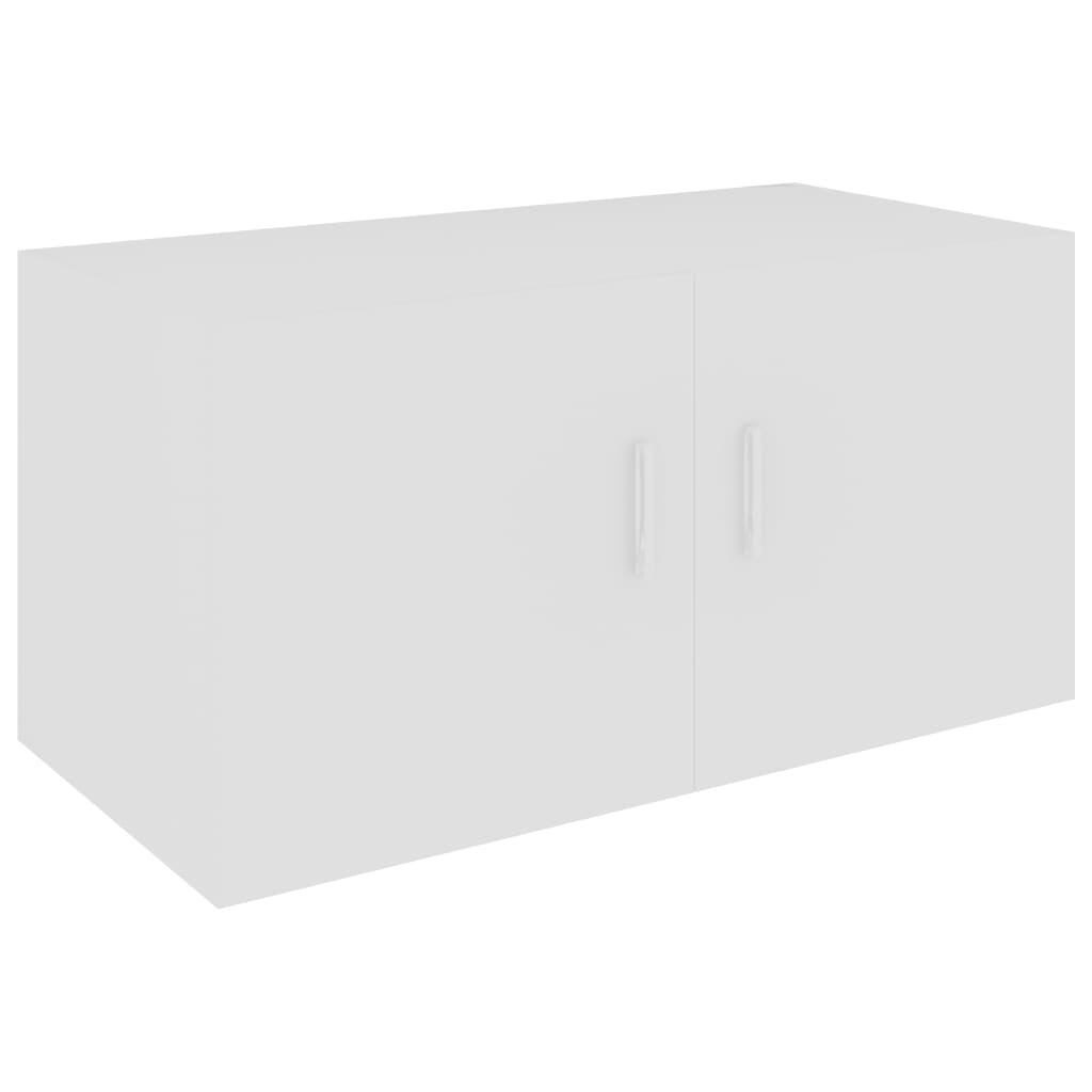 vidaXL Nástenná skrinka, biela 80x39x40 cm, kompozitné drevo