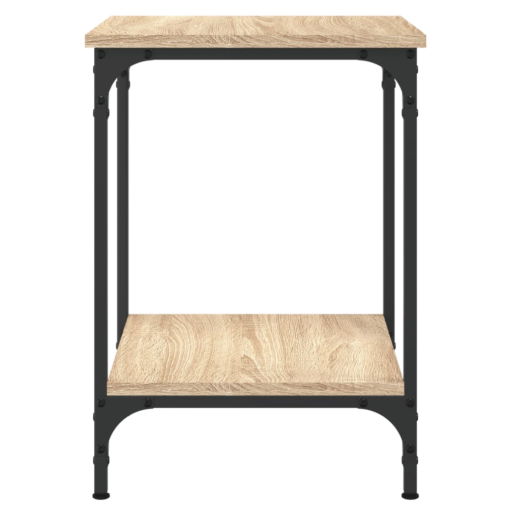 vidaXL Konferenčný stolík dub sonoma 40x40x55 cm kompozitné drevo