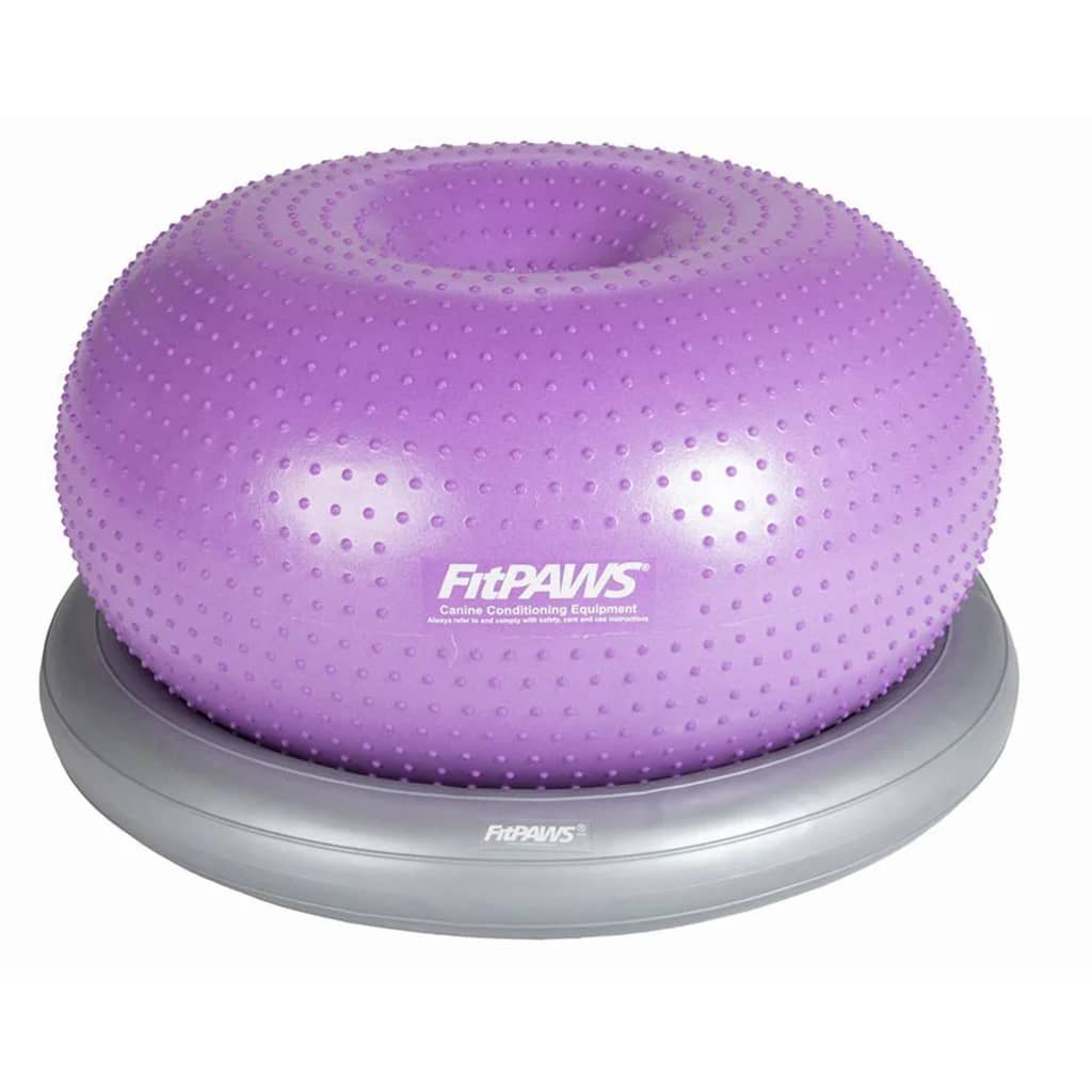 FitPAWS Balančná lopta pre domáce zviera TRAX Donut fialová 55 cm