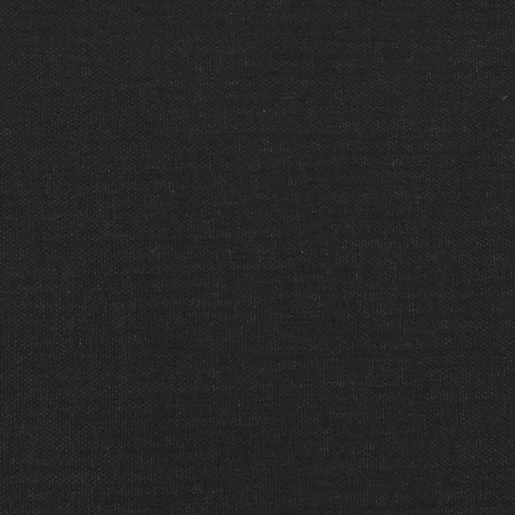 vidaXL Podnožka čierna 78x56x32 cm látková