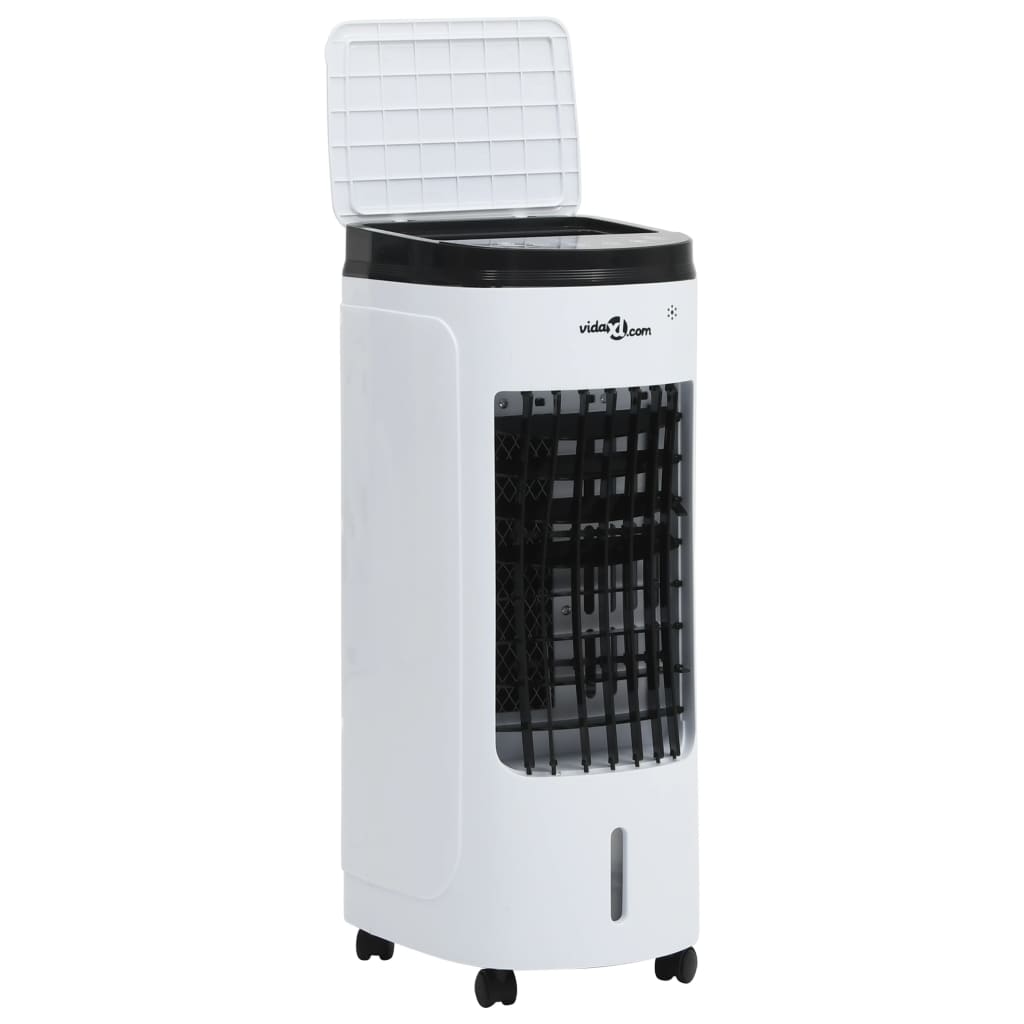 vidaXL Mobilný ochladzovač vzduchu 3-v-1, bielo čierny 60 W